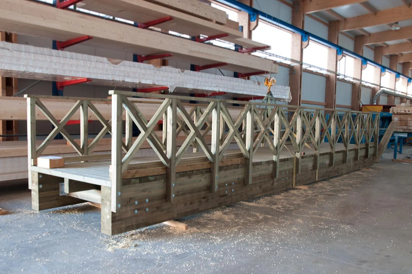 pasarelas de madera