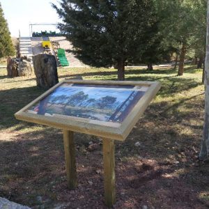 Mesa de interpretacion de madera 00
