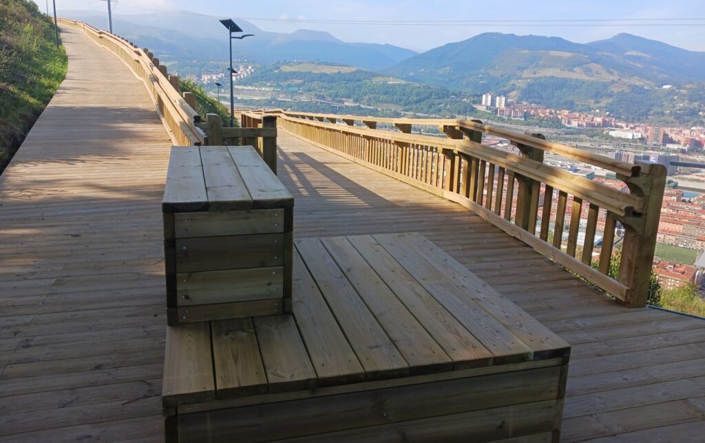pasarelas de madera